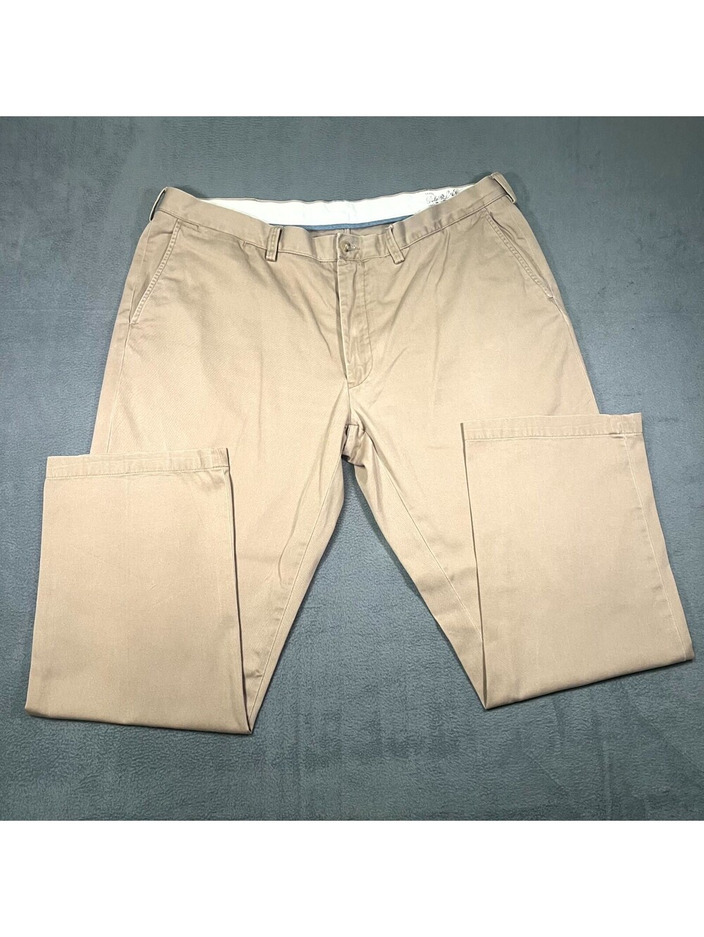 Polo Ralph Lauren Pants Khaki Mens 40/30 Chino Flat Front Classic Fit Business
